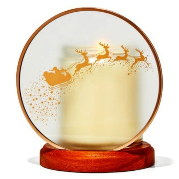 Bath & Body Works Bath & Body Santa Reindeer Single Wick Candle